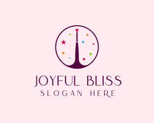 Makeup Brush Cosmetics logo design