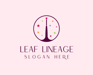 Makeup Brush Cosmetics logo design