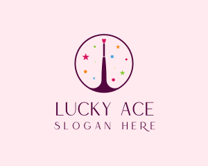 Makeup Brush Cosmetics logo design