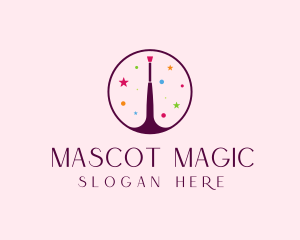 Makeup Brush Cosmetics logo design