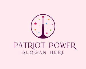 Makeup Brush Cosmetics logo design