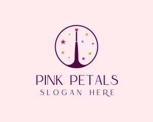 Makeup Brush Cosmetics logo design