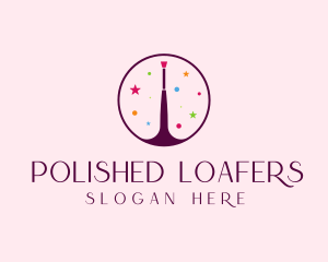 Makeup Brush Cosmetics logo design