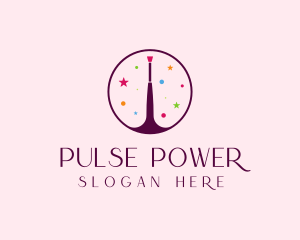 Makeup Brush Cosmetics logo design