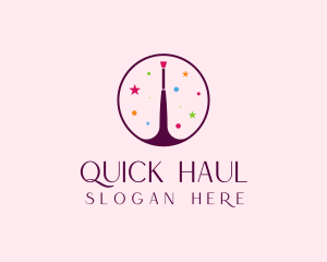 Makeup Brush Cosmetics logo design