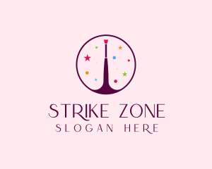 Makeup Brush Cosmetics logo design