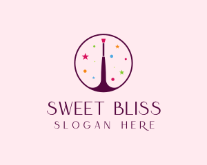 Makeup Brush Cosmetics logo design