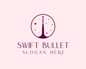 Makeup Brush Cosmetics logo design