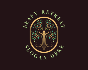 Lady Tree Wellness logo design