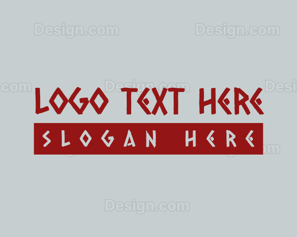 Unique Casual Generic Logo