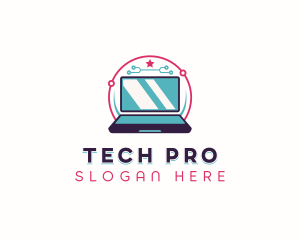 Tech Network Laptop logo