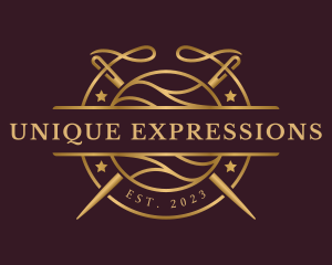 Needle Sewing Boutique logo design