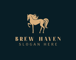 Horse Equestrian Animal logo design