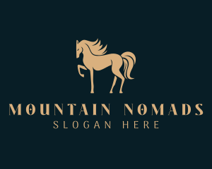 Horse Equestrian Animal logo design