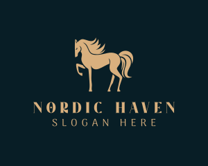 Horse Equestrian Animal logo design