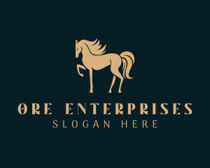 Horse Equestrian Animal logo design