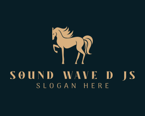 Horse Equestrian Animal logo design