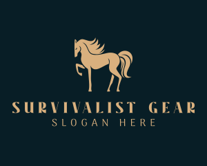 Horse Equestrian Animal logo design