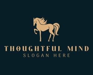 Horse Equestrian Animal logo design