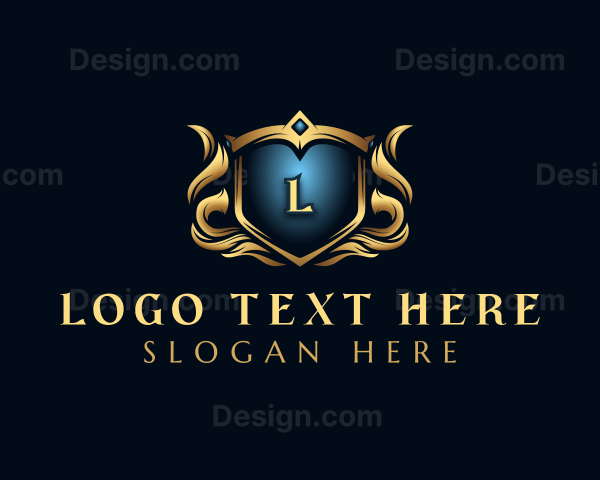 Luxury Royal Shield Logo