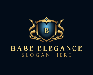 Luxury Royal Shield logo design