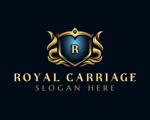 Luxury Royal Shield logo design