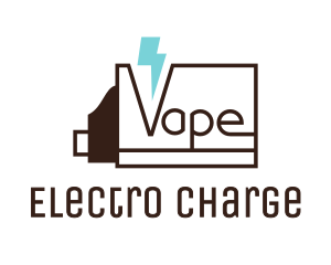 Electric Lightning Vape logo design