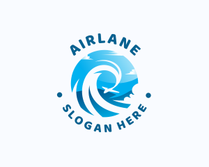 Airplane Sky Travel Tour logo