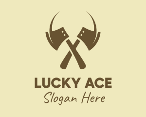 Brown Axe Weapon logo design