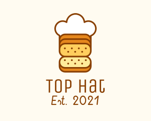 Loaf Bread Chef logo design