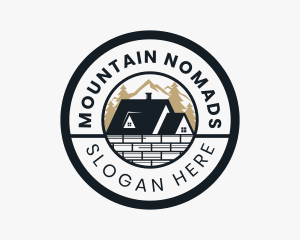 Property House Mountain  logo design