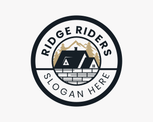 Property House Mountain  logo design