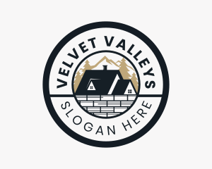 House Mountain Valley logo design