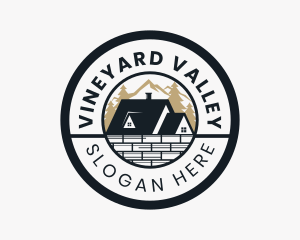 House Mountain Valley logo design