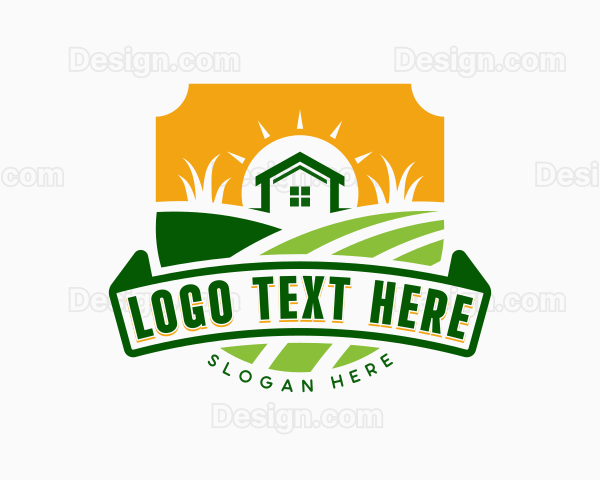 Lawn Garden Backyard Logo