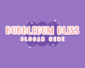 Sweet Bubblegum Blob logo