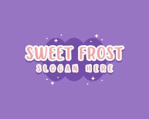 Sweet Bubblegum Blob logo design