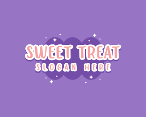 Sweet Bubblegum Blob logo design