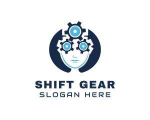 Gear Head Automate logo design