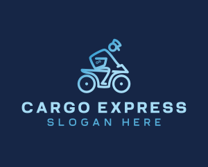 Delivery Logistics Courier logo design