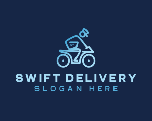 Delivery Logistics Courier logo design