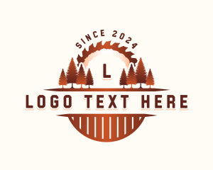 Sawmill Woodwork Tree logo