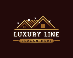 Luxury Roofing Renovation logo design