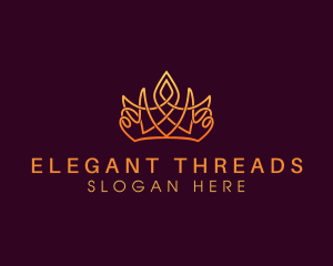 Elegant Royal Crown logo design