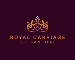 Elegant Royal Crown logo design