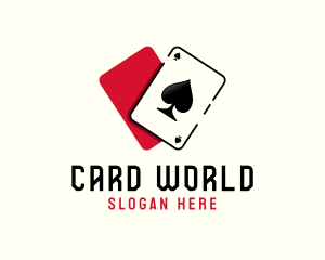 Card Ace Spade logo