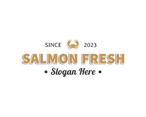 Fresh Seafood Restaurant logo design