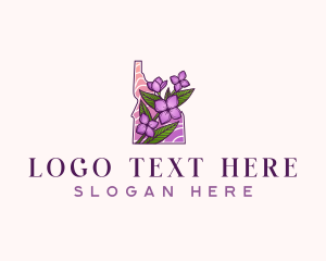 Idaho Flower Syringa Logo