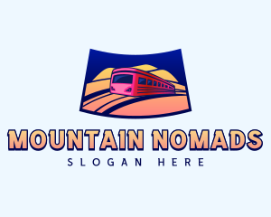 Colorado Mountain Train logo design