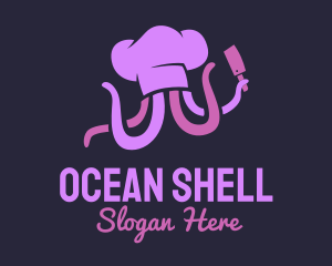 Purple Octopus Chef logo